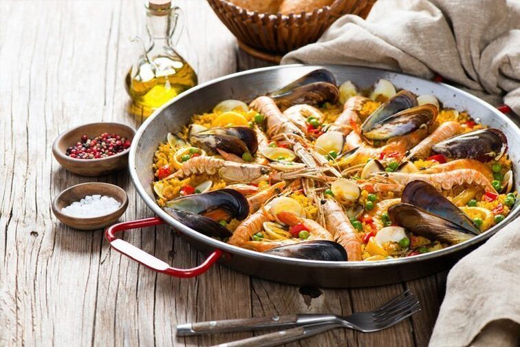 Mariscos para a dieta Dukan