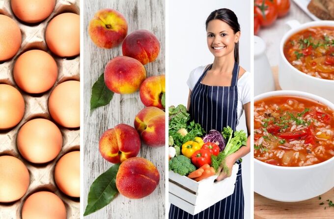 Grupos nutricionais de produtos