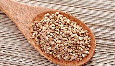 Proba un menú de dieta de trigo sarraceno