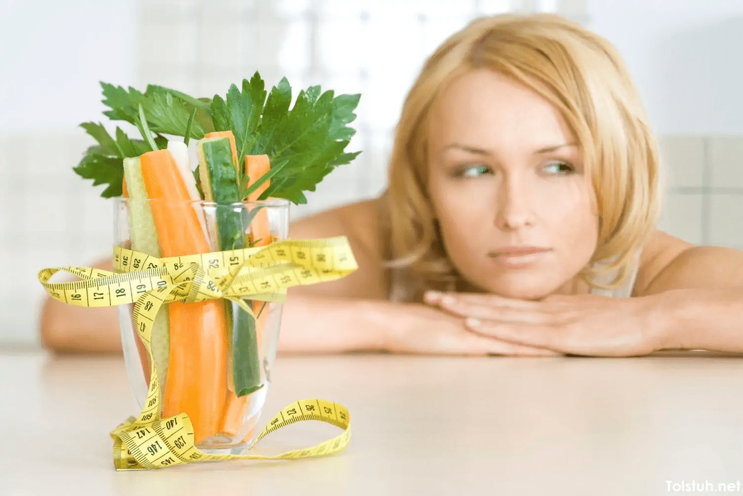 mala saúde debido a dietas estritas