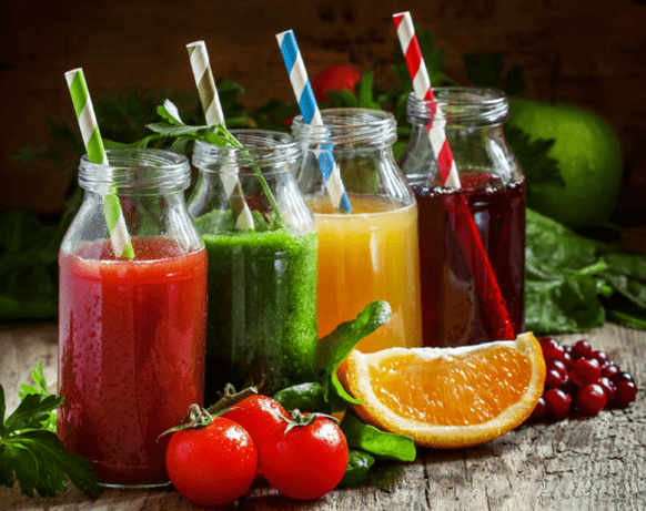 Freesh de froitas e verduras